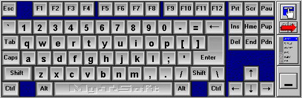 My-T-Soft US Standard 101 Keyboard Layout with Edit Panel