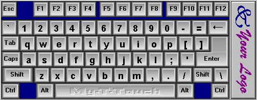 My-T-Touch Keyboard with Custom Logo